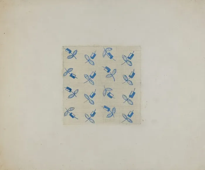 Framed Print : Calico, c. 1941. Creator: Genevieve Sherlock Framed Print : Calico, c. 1941. Creator: Genevieve Sherlock