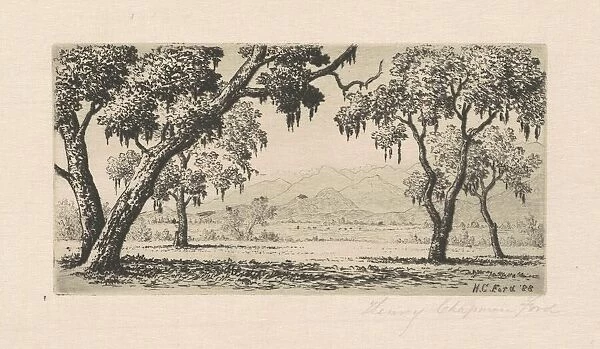 California Landscape, 1888. Creator: Henry Chapman Ford
