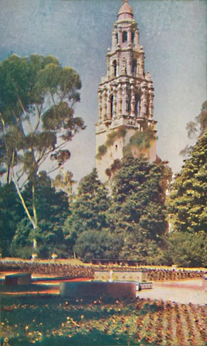 Framed Print : The California Tower, c1935 Framed Print : The California Tower, c1935