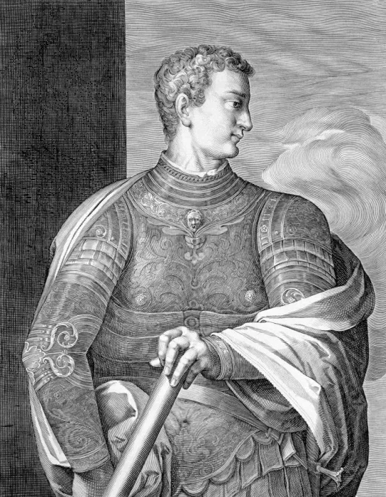 Framed Print : Caligula, Roman Emperor, (c1590-1629). Artist: Aegidius Sadeler II Framed Print : Caligula, Roman Emperor, (c1590-1629). Artist: Aegidius Sadeler II