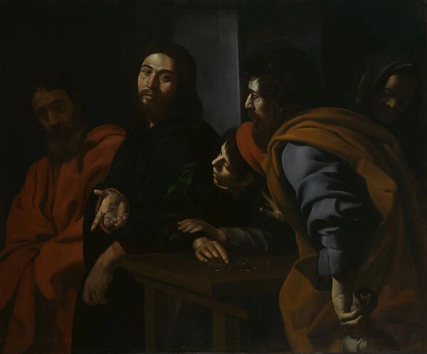 The Calling of Saint Matthew, ca. 1625-30. Creator: Giovanni Battista Caracciolo