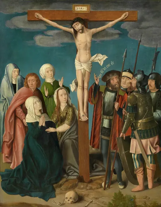 Framed Print : Calvary, 1510-1520. Creator: Master of Hoogstraaten Framed Print : Calvary, 1510-1520. Creator: Master of Hoogstraaten
