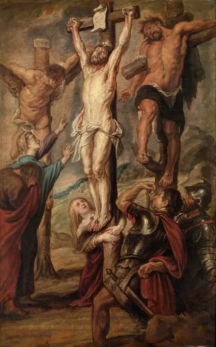 Framed Print : Calvary, c1620s. Creator: Peter Paul Rubens Framed Print : Calvary, c1620s. Creator: Peter Paul Rubens