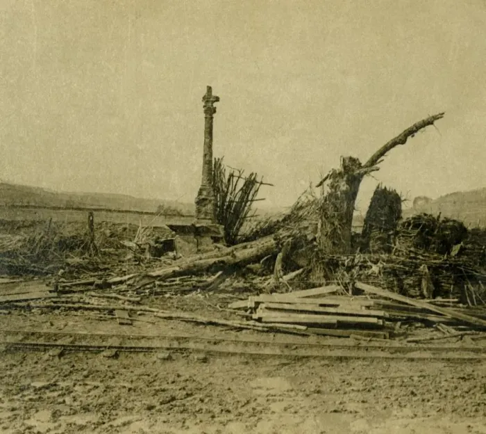 Framed Print : The Calvary at Les Eparges, northern France, c1914-c1918 Framed Print : The Calvary at Les Eparges, northern France, c1914-c1918