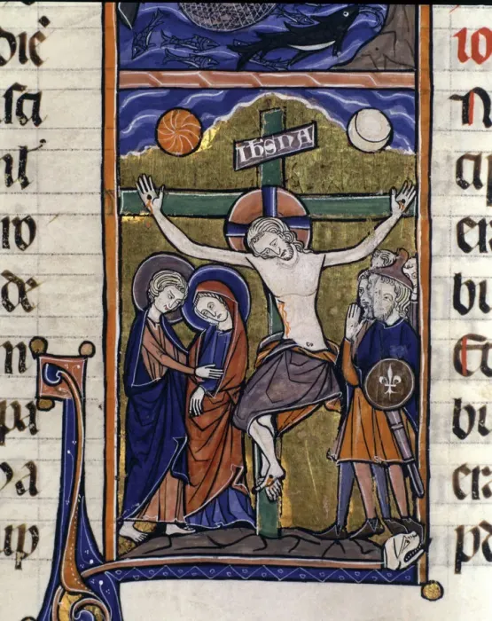 Framed Print : The Calvary, miniature in the Sacred Bible, volume IV Framed Print : The Calvary, miniature in the Sacred Bible, volume IV