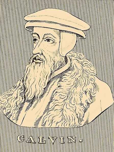 Calvin, (1509-1564), 1830. Creator: Unknown