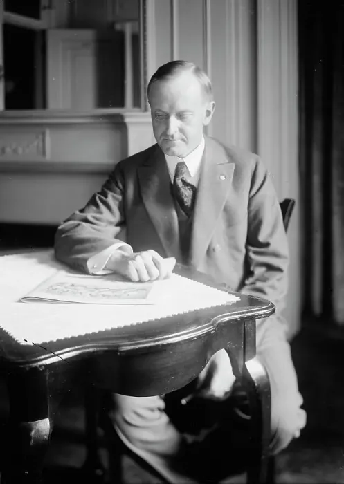 Framed Print : Calvin Coolidge, between c1915 and c1920. Creator: Bain News Service Framed Print : Calvin Coolidge, between c1915 and c1920. Creator: Bain News Service