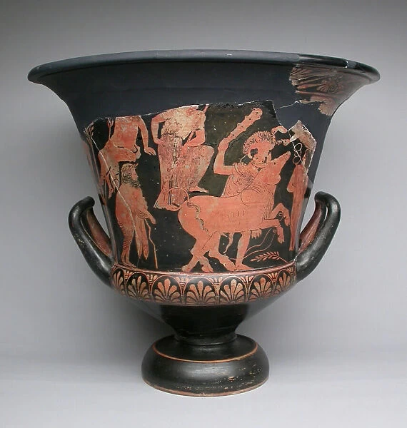 Calyx Krater (Mixing Bowl), about 400-380 BCE. Creator: Perugia Painter