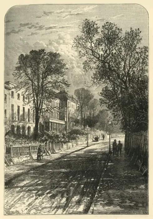 Framed Print : Camberwell Grove, (c1878). Creator: Unknown Framed Print : Camberwell Grove, (c1878). Creator: Unknown
