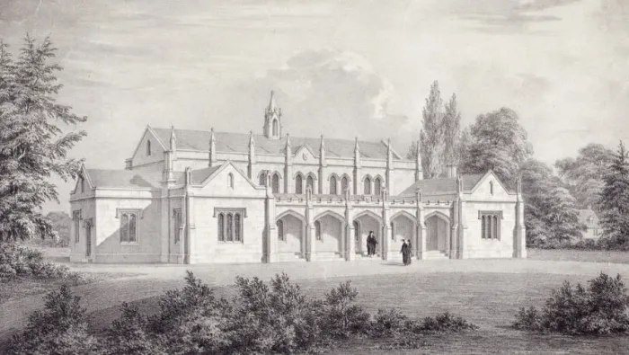 Framed Print : Camberwell, London, 1834. Artist: Frederick Mackenzie Framed Print : Camberwell, London, 1834. Artist: Frederick Mackenzie