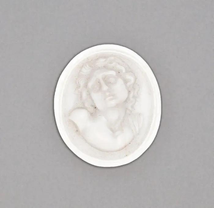 Framed Print : Cameo, Scotland, Late 18th century. Creator: James Tassie Framed Print : Cameo, Scotland, Late 18th century. Creator: James Tassie