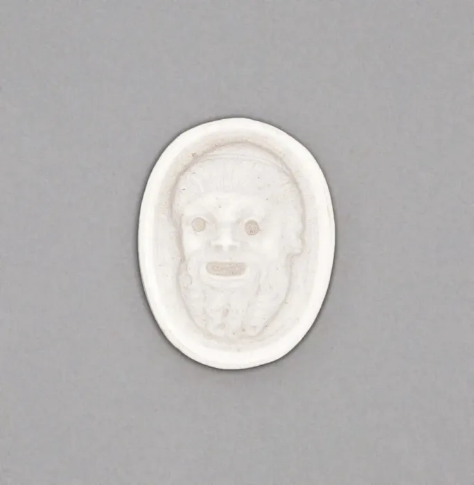 Framed Print : Cameo, Scotland, Late 18th century. Creator: James Tassie Framed Print : Cameo, Scotland, Late 18th century. Creator: James Tassie