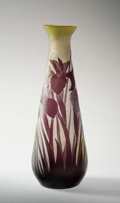 Framed Print : Cameo Vase, c1900-15. Creator: Emile Gallé Framed Print : Cameo Vase, c1900-15. Creator: Emile Gallé