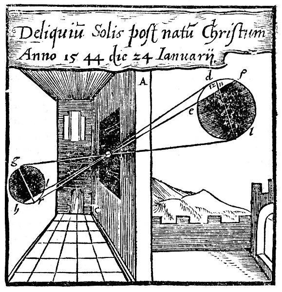 Camera obscura, 1561