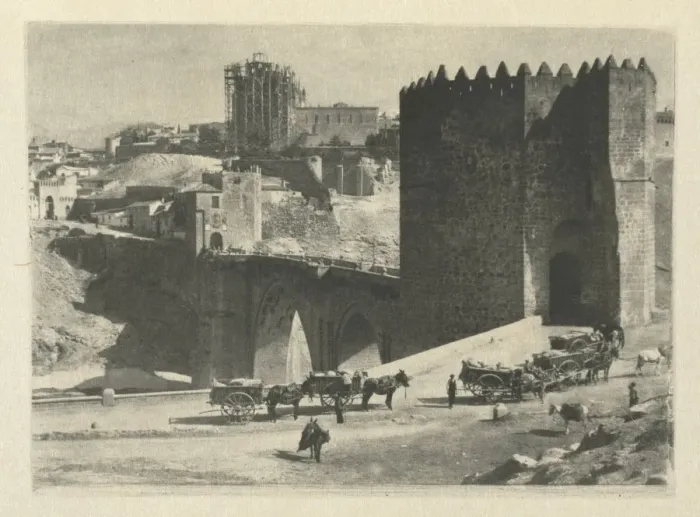 Framed Print : Camera Work: Bridge of St. Martin - Toledo, 1914. Creator: J. Craig Annan (British, 1864-1946) Framed Print : Camera Work: Bridge of St. Martin - Toledo, 1914. Creator: J. Craig Annan (British, 1864-1946)