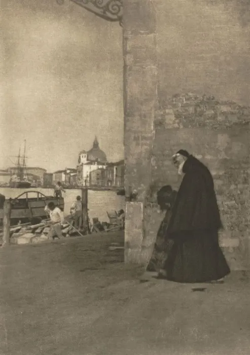 Framed Print : Camera Work: A Franciscan, Venice, 1904. Creator: J. Craig Annan (British, 1864-1946) Framed Print : Camera Work: A Franciscan, Venice, 1904. Creator: J. Craig Annan (British, 1864-1946)