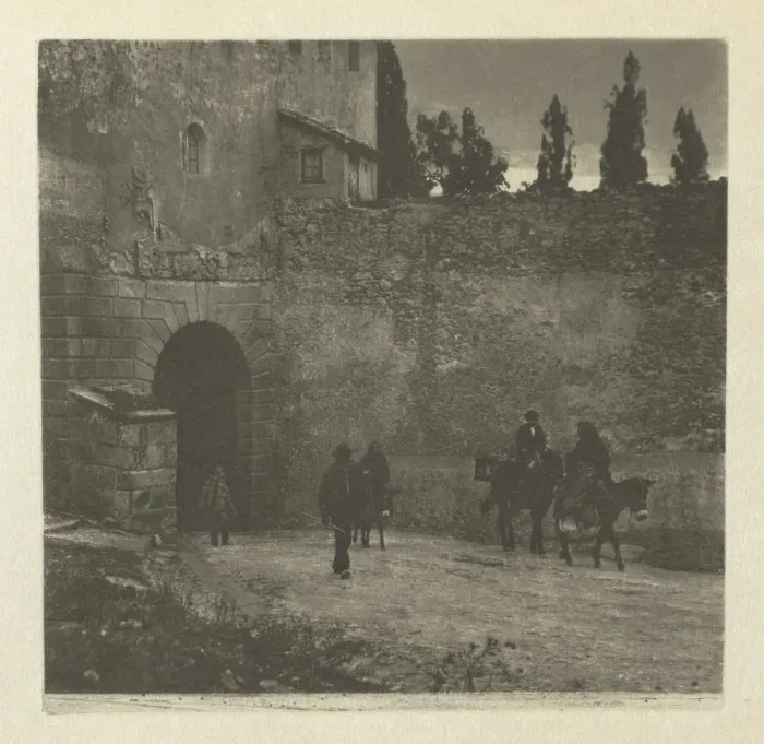 Framed Print : Camera Work: A Gateway - Segovia, 1914. Creator: J. Craig Annan (British, 1864-1946) Framed Print : Camera Work: A Gateway - Segovia, 1914. Creator: J. Craig Annan (British, 1864-1946)