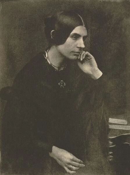 Camera Work: Lady in Black, 1912. Creator: David Octavius Hill (British, 1802-1870)