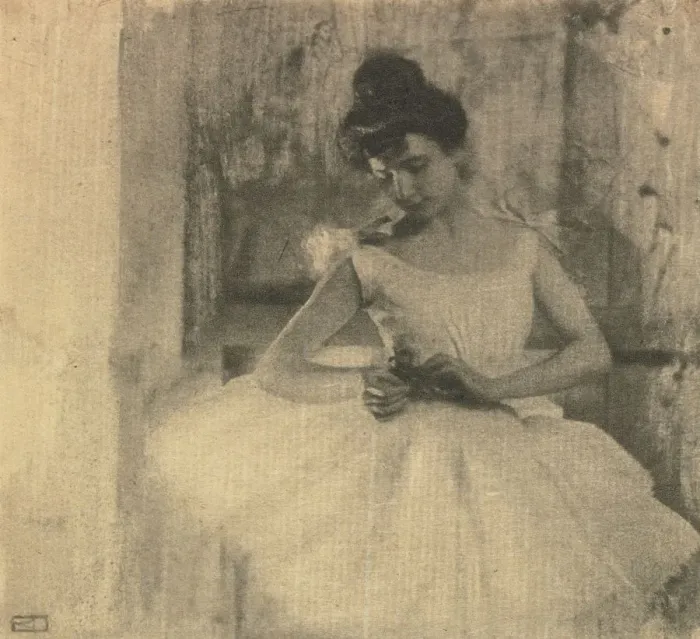 Framed Print : Camera Work: Behind the Scenes, 1906. Creator: Robert Demachy (French, 1859-1936) Framed Print : Camera Work: Behind the Scenes, 1906. Creator: Robert Demachy (French, 1859-1936)