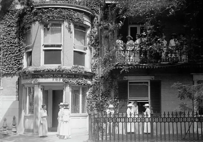 Framed Print : Cameron House, Later Part of Cosmos Club - Woman Suffrage, 1915. Creator: Harris & Ewing. Cameron House, Later Part of Cosmos Club - Woman Suffrage, 1915. Creator: Harris & Ewing Framed Print : Cameron House, Later Part of Cosmos Club - Woman Suffrage, 1915. Creator: Harris & Ewing. Cameron House, Later Part of Cosmos Club - Woman Suffrage, 1915. Creator: Harris & Ewing