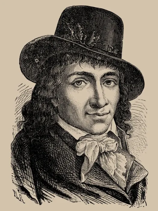 Framed Print : Camille Desmoulins (1760-1794), 1889 Framed Print : Camille Desmoulins (1760-1794), 1889