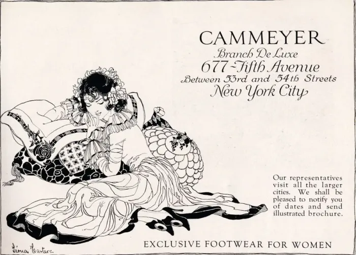 Framed Print : Cammeyer - Exclusive Footwear for Women, c1923, (1923). Artist: Leoua H Carter Framed Print : Cammeyer - Exclusive Footwear for Women, c1923, (1923). Artist: Leoua H Carter