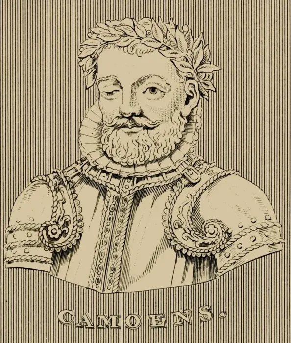 Framed Print : Camoens, (c1524-1580), 1830. Creator: Unknown Framed Print : Camoens, (c1524-1580), 1830. Creator: Unknown