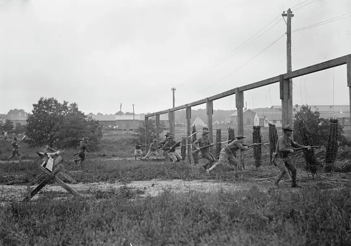 Framed Print : Camp, 1917 or 1918. Creator: Harris & Ewing. Camp, 1917 or 1918. Creator: Harris & Ewing Framed Print : Camp, 1917 or 1918. Creator: Harris & Ewing. Camp, 1917 or 1918. Creator: Harris & Ewing