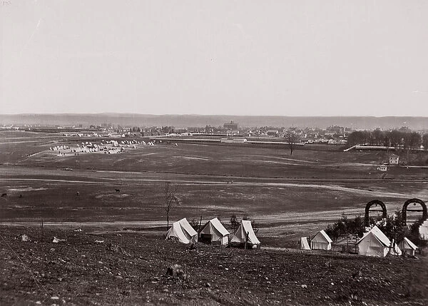 Camp of 44th New York Infantry, 1861-65. Creator: Unknown