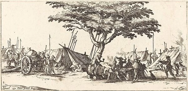 The Camp, c. 1633. Creator: Jacques Callot