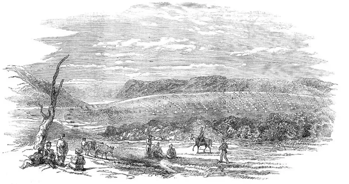 Framed Print : Camp of the English Light Division, at Varna, 1854. Creator: Unknown Framed Print : Camp of the English Light Division, at Varna, 1854. Creator: Unknown