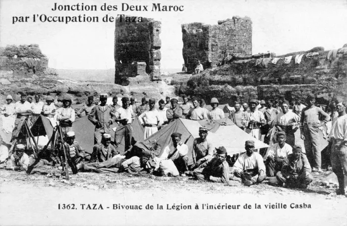 Framed Print : The Camp of the Foreign Legion, Taza, Morocco, 1904 Framed Print : The Camp of the Foreign Legion, Taza, Morocco, 1904