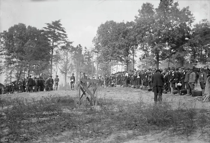 Framed Print : Camp Meade #2, Maryland, 1917. Creator: Harris & Ewing. Camp Meade #2, Maryland, 1917. Creator: Harris & Ewing Framed Print : Camp Meade #2, Maryland, 1917. Creator: Harris & Ewing. Camp Meade #2, Maryland, 1917. Creator: Harris & Ewing