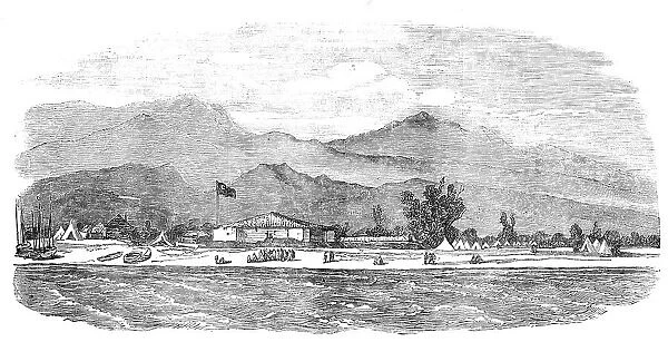 Camp of Tchourouk-Sou, on the Black Sea, 1854. Creator: Unknown