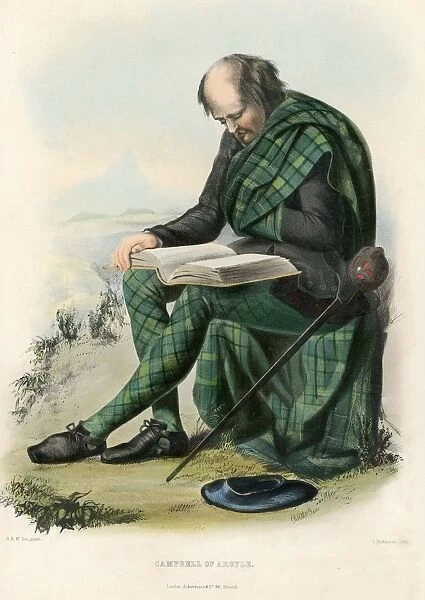 Campbell of Argyll, from The Clans of the Scottish Highlands, pub