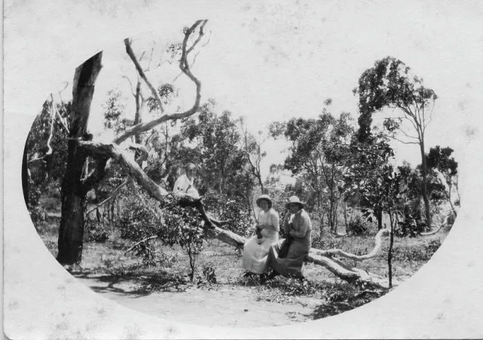 Framed Print : Camping at Woody Point, Redcliffe Peninsula, Queensland, 1912. Creator: Robert Augustus Henry L'Estrange. Camping at Woody Point, Redcliffe Peninsula, Queensland, 1912 Framed Print : Camping at Woody Point, Redcliffe Peninsula, Queensland, 1912. Creator: Robert Augustus Henry L'Estrange. Camping at Woody Point, Redcliffe Peninsula, Queensland, 1912