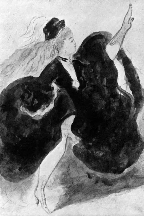 Framed Print : Can-Can, 19th century, (1930). Artist: Constantin Guys