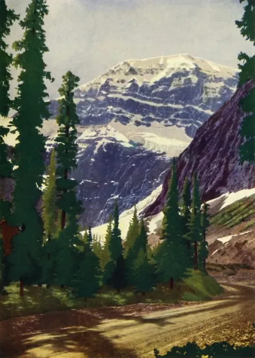 Framed Print : In Canadas Greatest National Park - Jasper National Park, c1948. Creator: Unknown Framed Print : In Canadas Greatest National Park - Jasper National Park, c1948. Creator: Unknown