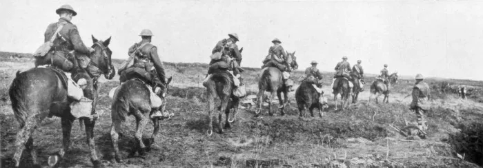Framed Print : Canadian cavalry, Vimy, France, First World War, April 1917 Framed Print : Canadian cavalry, Vimy, France, First World War, April 1917