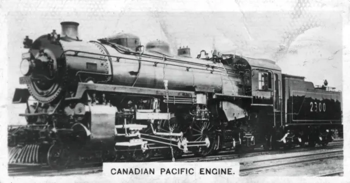 Framed Print : Canadian Pacific passenger engine, Canada, c1920s Framed Print : Canadian Pacific passenger engine, Canada, c1920s