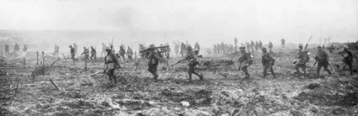 Framed Print : Canadian troops in no mans land, Vimy, France, First World War, 9 April 1917 Framed Print : Canadian troops in no mans land, Vimy, France, First World War, 9 April 1917