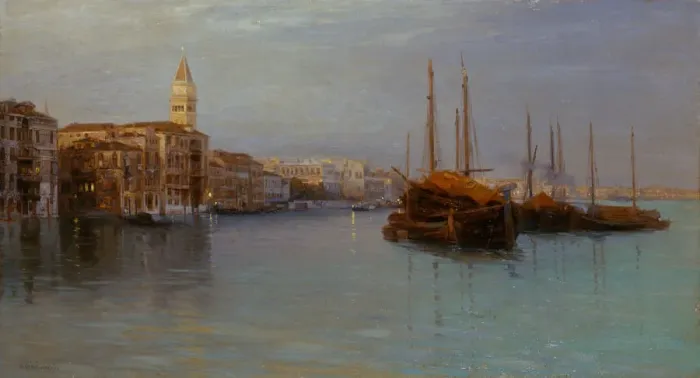 Framed Print : Canal Grande, 1899-1905 Framed Print : Canal Grande, 1899-1905