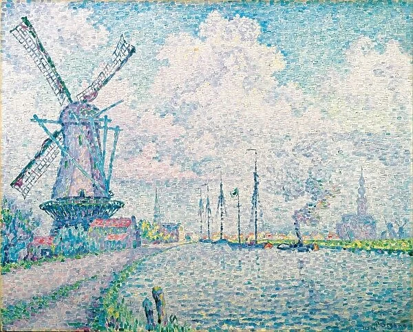 Canal in Overschie, 1906