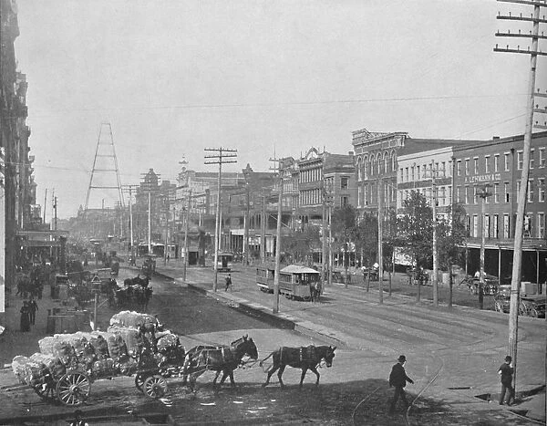 Canal Street, New Orleans, Lousiana, c1897. Creator: Unknown