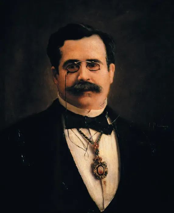 Framed Print : Canalejas and Jose Mendez (1854-1912), Spanish politician