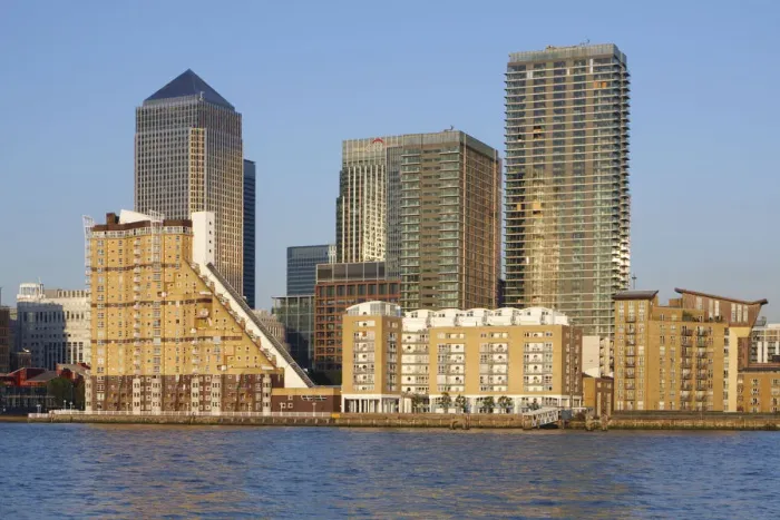 Framed Print : Canary Wharf, London, 2009 Framed Print : Canary Wharf, London, 2009