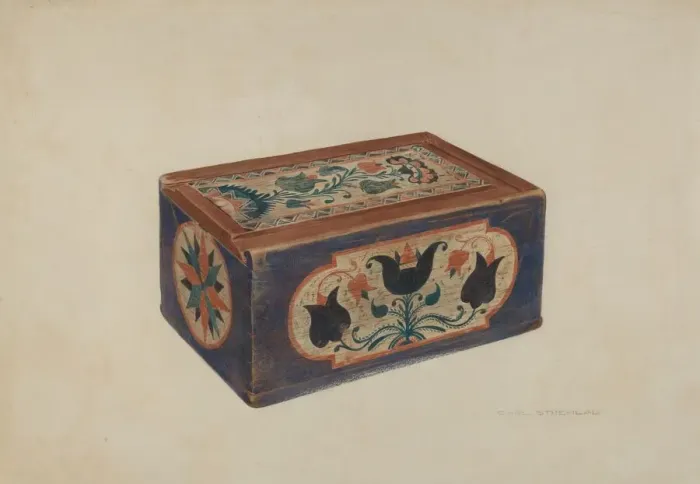 Framed Print : Candle Box, 1935 / 1942. Creator: Carl Strehlau Framed Print : Candle Box, 1935 / 1942. Creator: Carl Strehlau