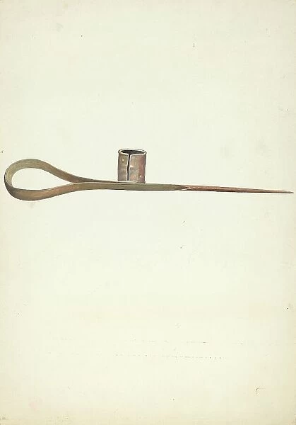 Candle Holder, 1935 / 1942. Creator: A. Regli
