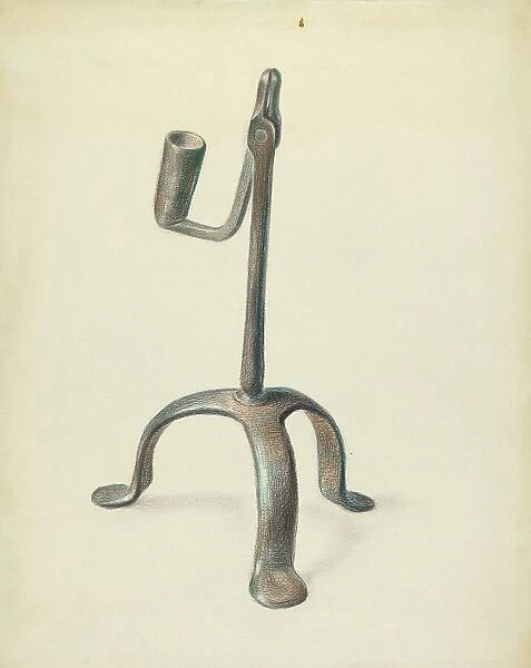 Candle Holder, 1935 / 1942. Creator: Bernard Gussow