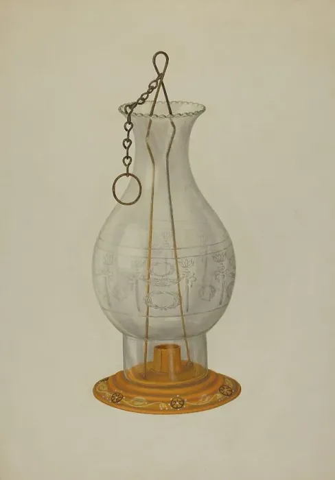 Framed Print : Candle Lantern, c. 1940. Creators: John Dana, Nicholas Amantea Framed Print : Candle Lantern, c. 1940. Creators: John Dana, Nicholas Amantea